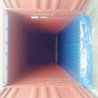 Inside an empty shipping container before loading, photo 5 of 13