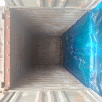 Inside an empty shipping container before loading, photo 10 of 13