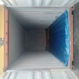 Inside an empty shipping container before loading, photo 13 of 13